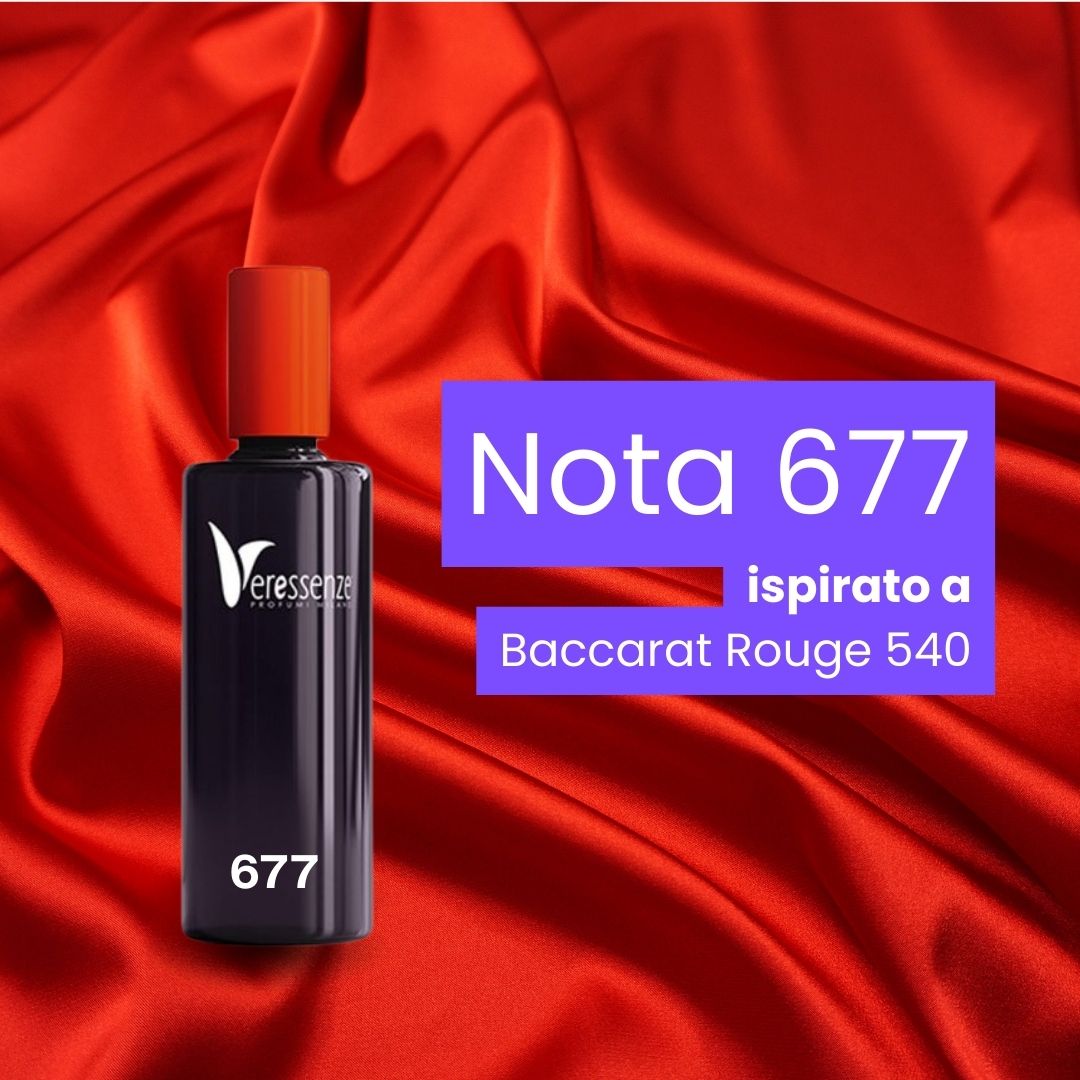Ispirato a BACCARAT ROUGE 540 - 677