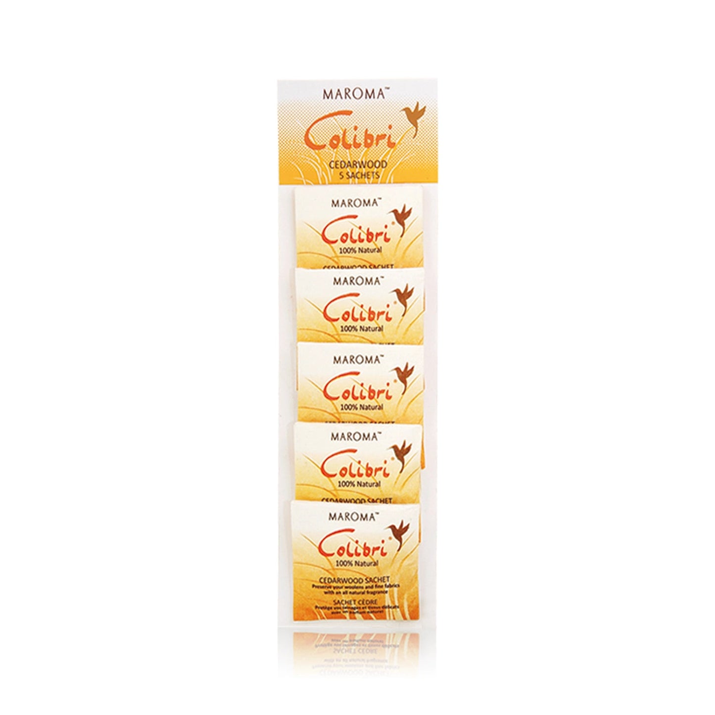 Colibri Antitarme Mini Sacchetti Cedro