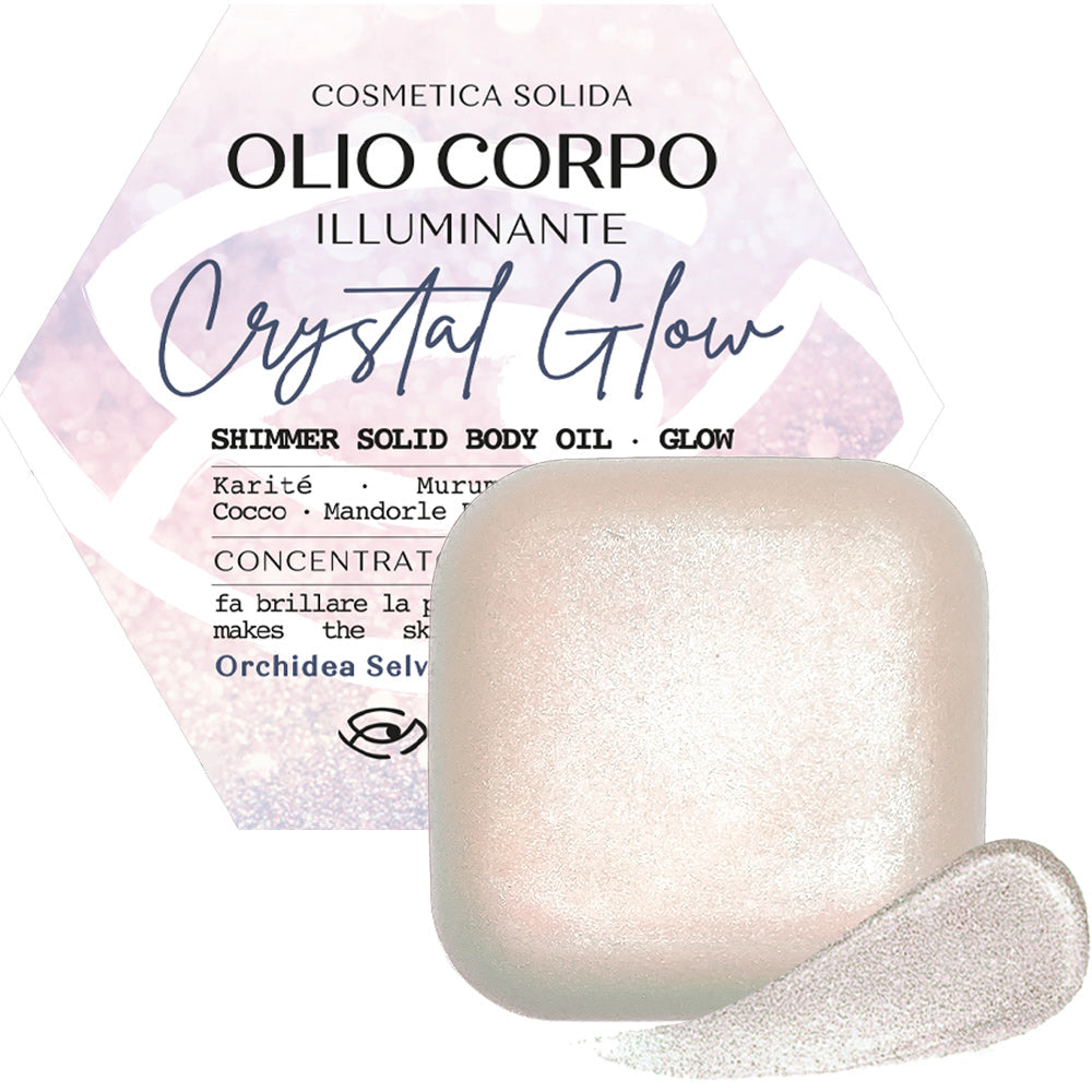 Olio Solido Corpo CRYSTAL GLOW – Crema Illuminante