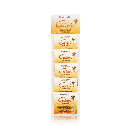 Colibri Antitarme Mini Sacchetti Cedro